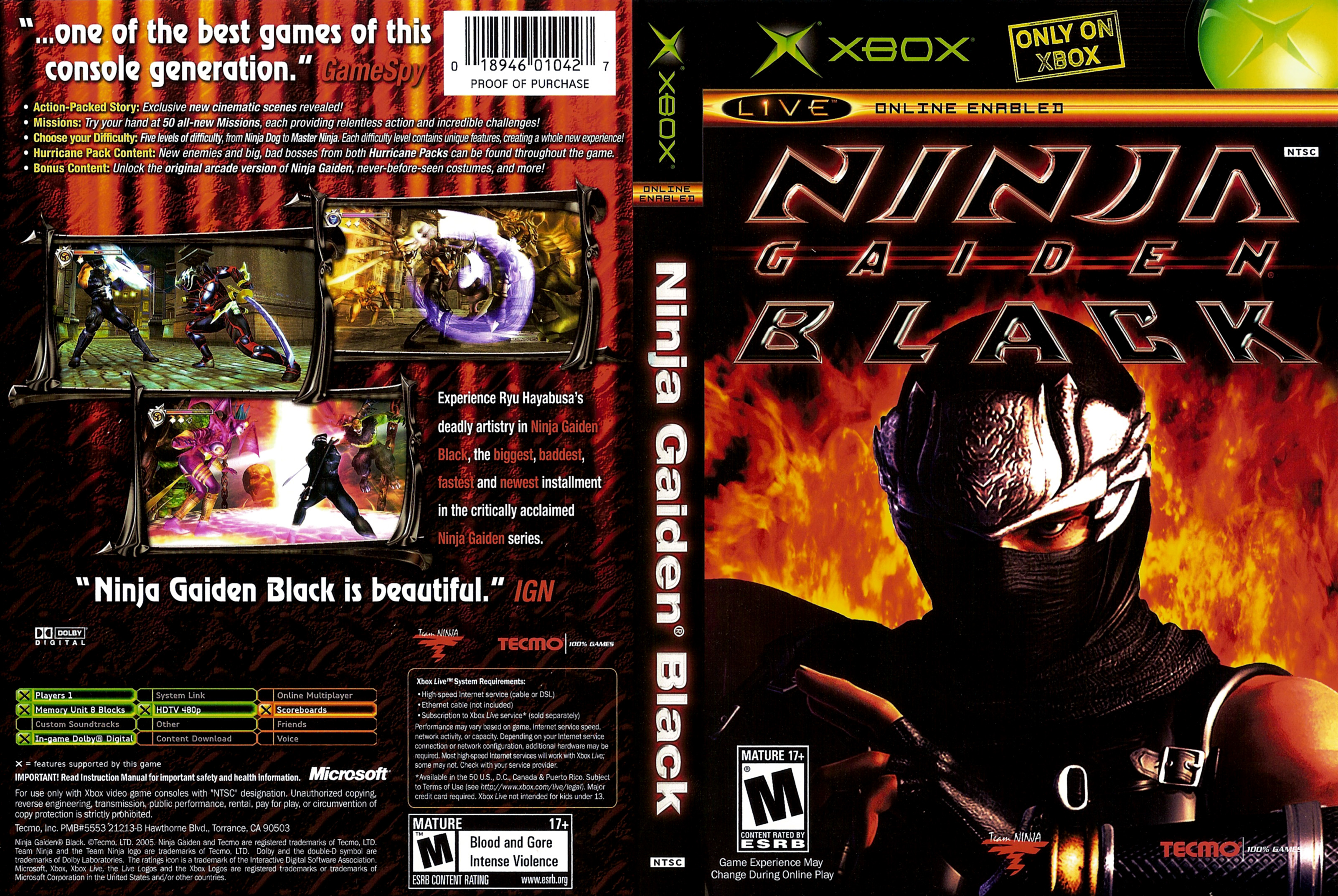 Ninja Gaiden Black Xbox 360 Iso Selfiend